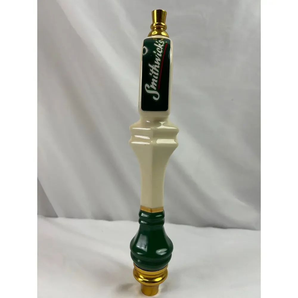 Smithwick's Imported Irish Ale 1710 Ceramic Beer Tap Handle 13 Inch Vintage
